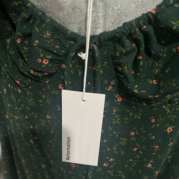 NEW WITH TAGS Reformation ANJELINE Dress - Picture 2 of 4